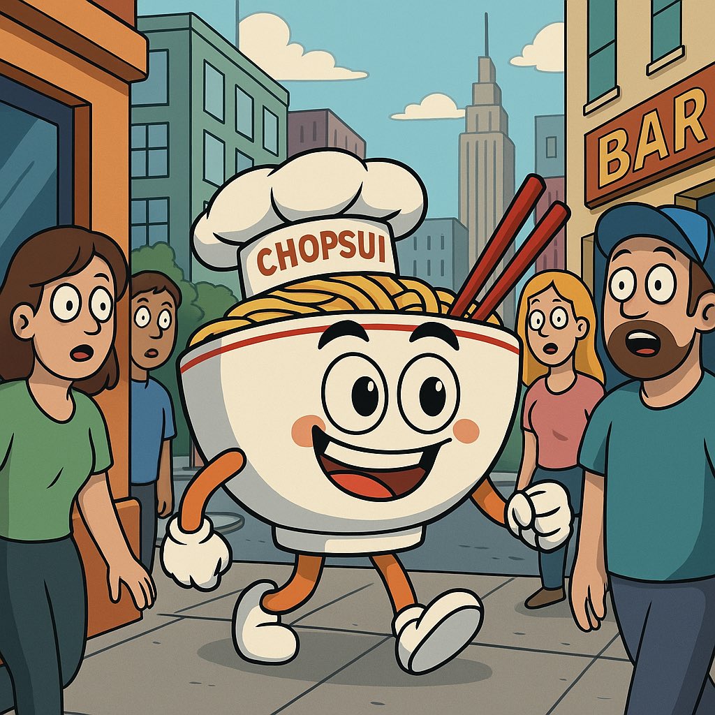 SuiChop59431's tweet photo. Whatโs cooking in the city?
ChopSui just walked by โ and heads turned.
Something big is about to drop. ๐๐
#CHOPSUI #SuiBlockchain #MemeSeason #CryptoLaunch https://t.co/3V2AzkNOtL