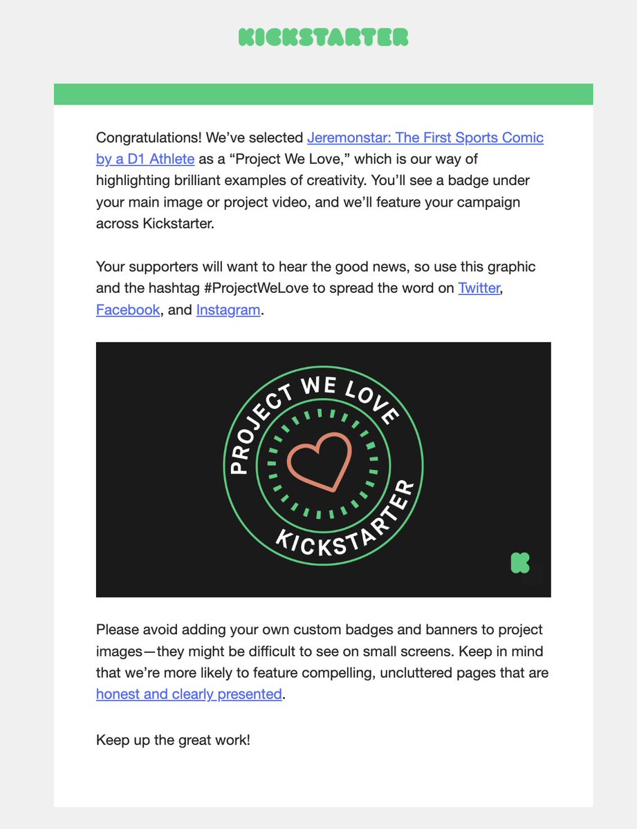 Jeremonstar Comics (@jeremonstarcom) on Twitter photo Honored to be selected as a #ProjectWeLove from <a href="/Kickstarter/">Kickstarter</a>! Thank you for all the support, big things ahead 🫶🏾 Honored to be selected as a #ProjectWeLove from <a href="/Kickstarter/">Kickstarter</a>! Thank you for all the support, big things ahead 🫶🏾