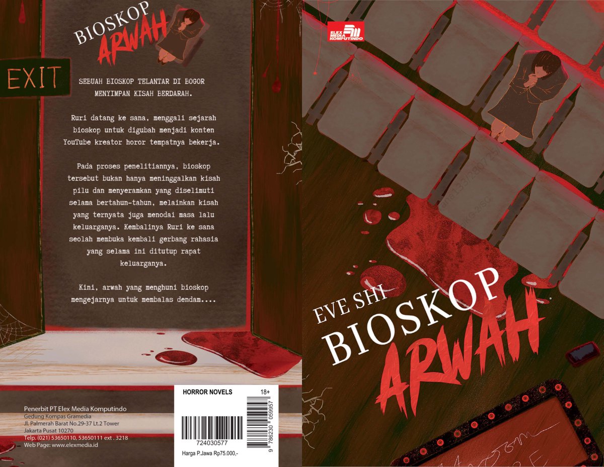 vvanillapopcorn's tweet photo. Bioskop Arwah by Eve Shi
✨Horror, Fiction | 160 Halaman
✨Baca lewat apps perpuskite
#AgustusMariMembaca
#augustwithme #readingather
#vvanillapopcornreads https://t.co/clvWS9oNWJ