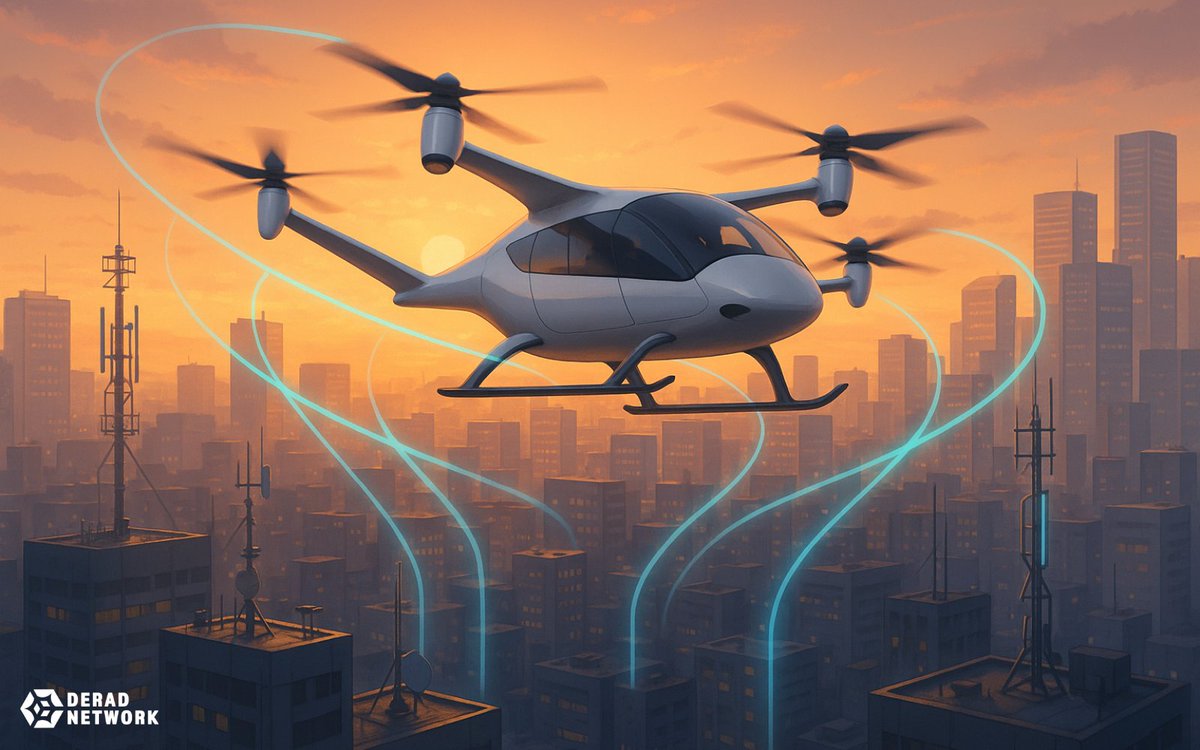 deradnet's tweet image. "Even before we build cities or villages, we start by building roads, because roads are the crucial infrastructure that makes a place livable.

In the coming years, we’ll see more widespread adoption of eVTOLs around the world. But our sky infrastructure isn’t yet fully prepared
