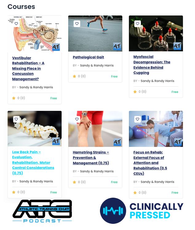 CEUs on CP Co.

We are now offering FREE CEUs. Register below and check back for more offerings in the future. Excited to get this great information out to everyone.

Register: buff.ly/RTKgDwz 
Courses: buff.ly/7BzkMlB 

#complicatedsimple #resultsthatgiveback