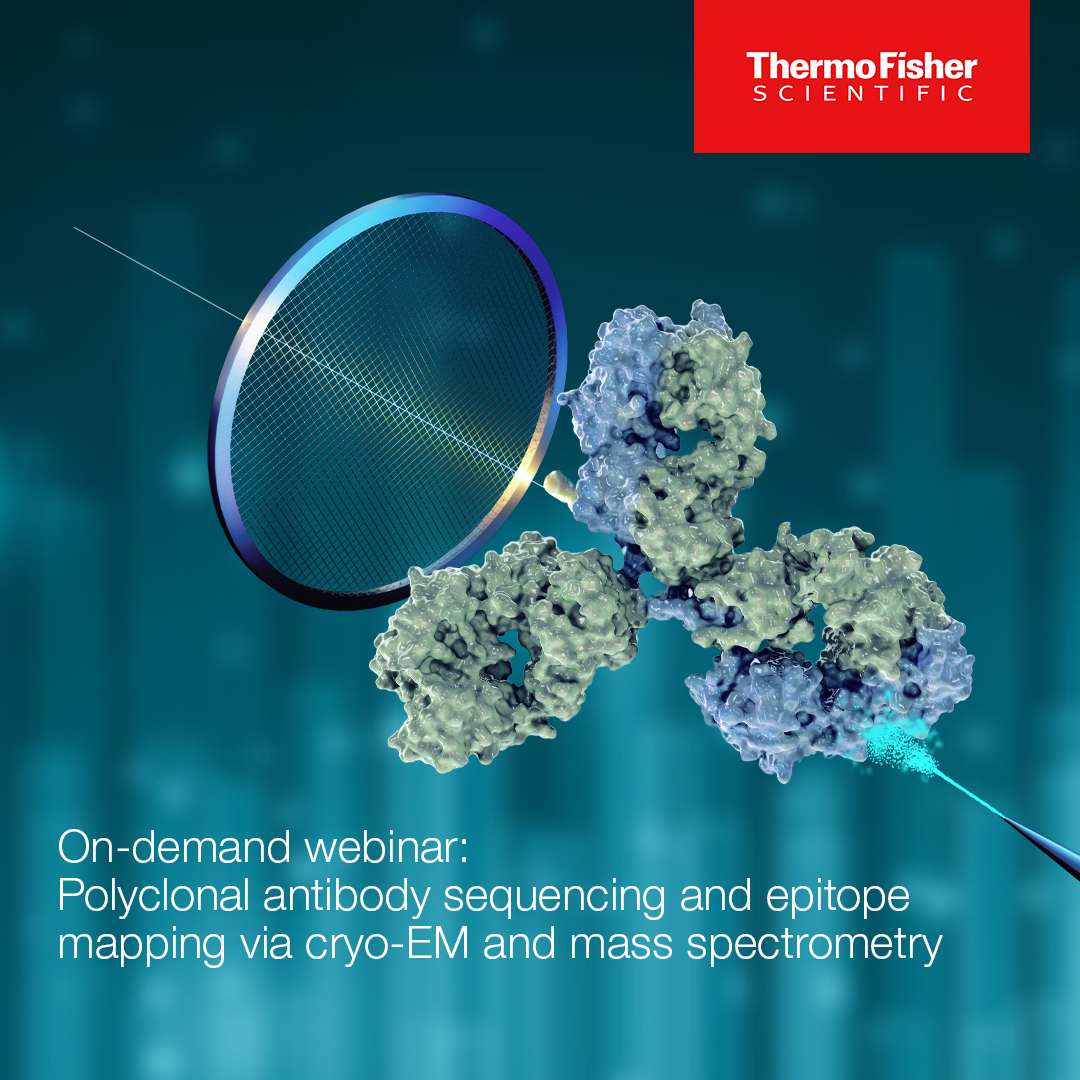 Discover advanced antibody research techniques in our on-demand webinar with Dr. Snijder. Learn about cryo-EM and MS for antibody sequencing and epitope mapping. Watch now! spr.ly/6014fBcMo
 #StructuralBiology #Proteomics #CryoEM #MassSpectrometry