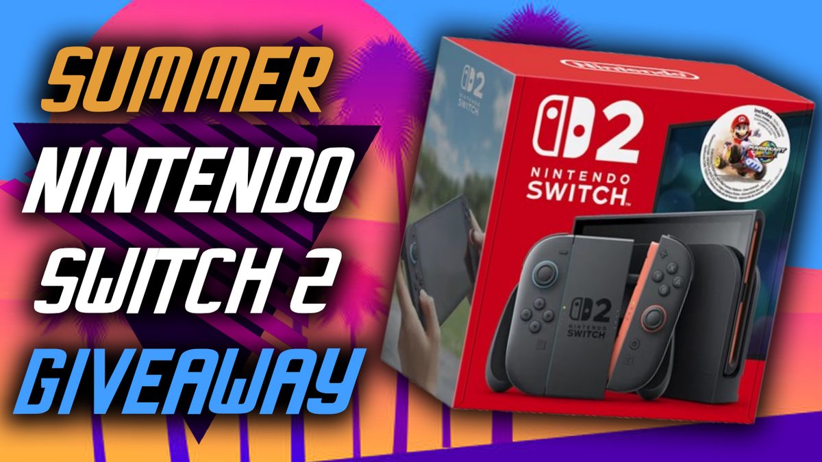 Nintendo Switch 2 + Mario Kart World SUMMER GIVEAWAY

LIKE + RETWEET + ENTER using this link: gleam.io/YBqZs/nintendo…

WILL SHIP INTERNATIONAL + COVER SHIPPING FEES

GOOD LUCK!