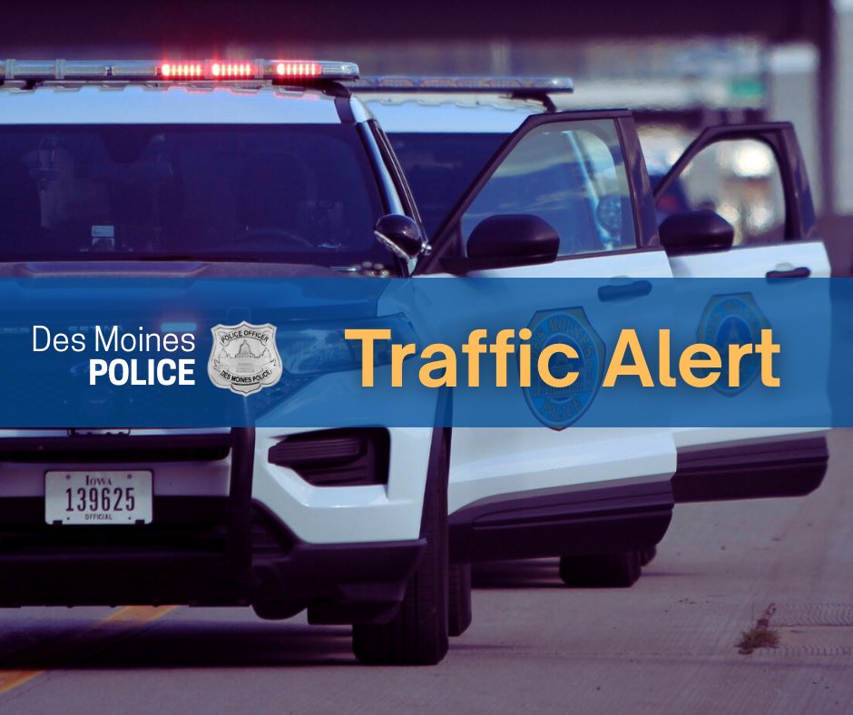 Des Moines Police (@dmpolice) on Twitter photo I-235, westbound, MLK, Jr Pkwy:
DMPD & <a href="/DSMFireDept/">Des Moines Fire Dept</a> are responding to a crash with injury.
3 persons with minor injury.
Traffic is at a near standstill. Nearest EB/WB alternates are Grand Ave & University Ave. I-235, westbound, MLK, Jr Pkwy:
DMPD & <a href="/DSMFireDept/">Des Moines Fire Dept</a> are responding to a crash with injury.
3 persons with minor injury.
Traffic is at a near standstill. Nearest EB/WB alternates are Grand Ave & University Ave.