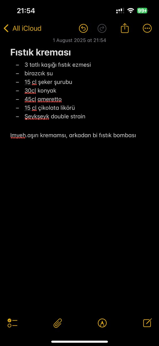 Deneyin abinize teşekkür edersiniz.

Amerettoyu getiren kankama teşekkürler
