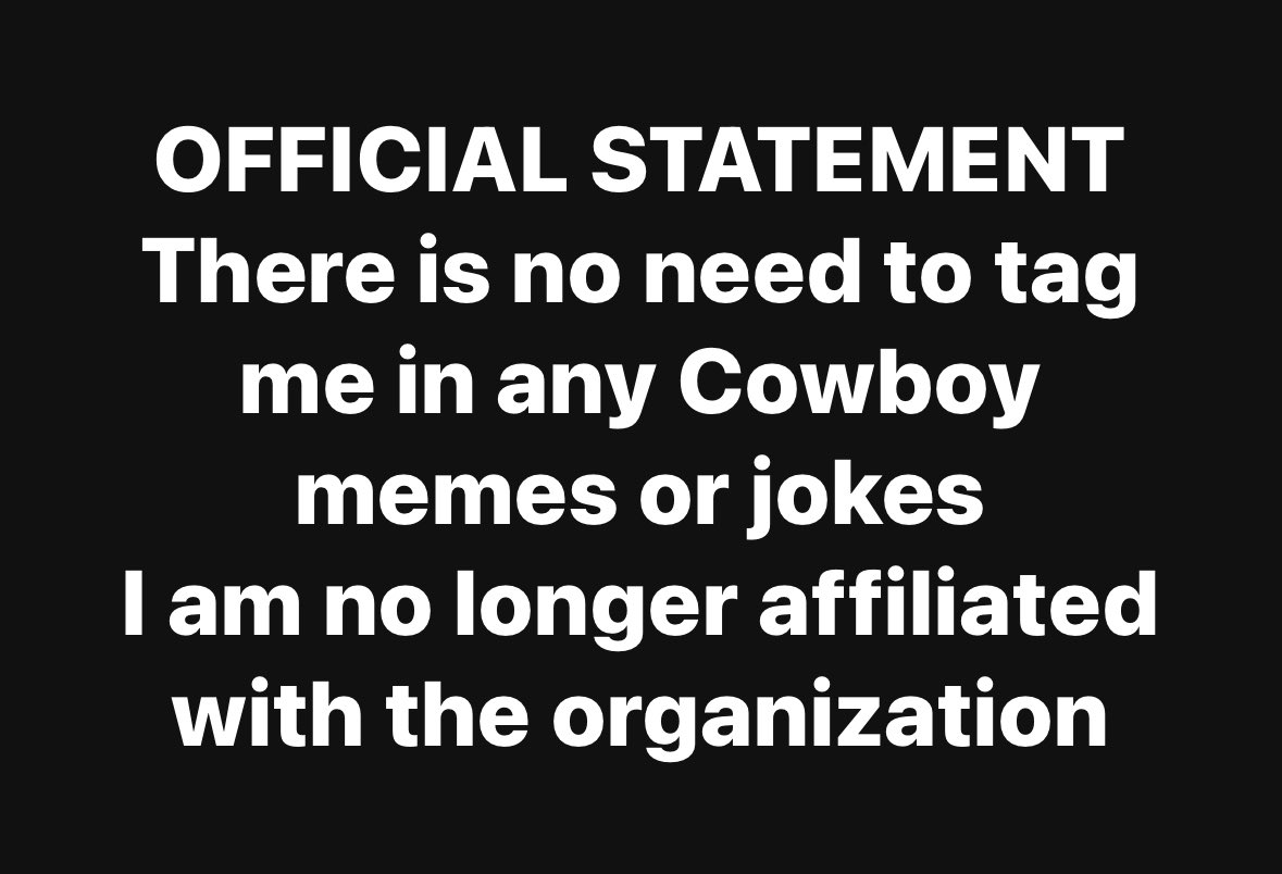 Jay (@kalel07que) on Twitter photo I’m with <a href="/MicahhParsons11/">Micah Parsons</a>. <a href="/dallascowboys/">Dallas Cowboys</a> it’s been a heck of a ride. 40+ years…ups and downs…but this is enough. As long as #JerryJones calling the shots I can’t be a part of it. Hit me up when he steps away. I’m with <a href="/MicahhParsons11/">Micah Parsons</a>. <a href="/dallascowboys/">Dallas Cowboys</a> it’s been a heck of a ride. 40+ years…ups and downs…but this is enough. As long as #JerryJones calling the shots I can’t be a part of it. Hit me up when he steps away.