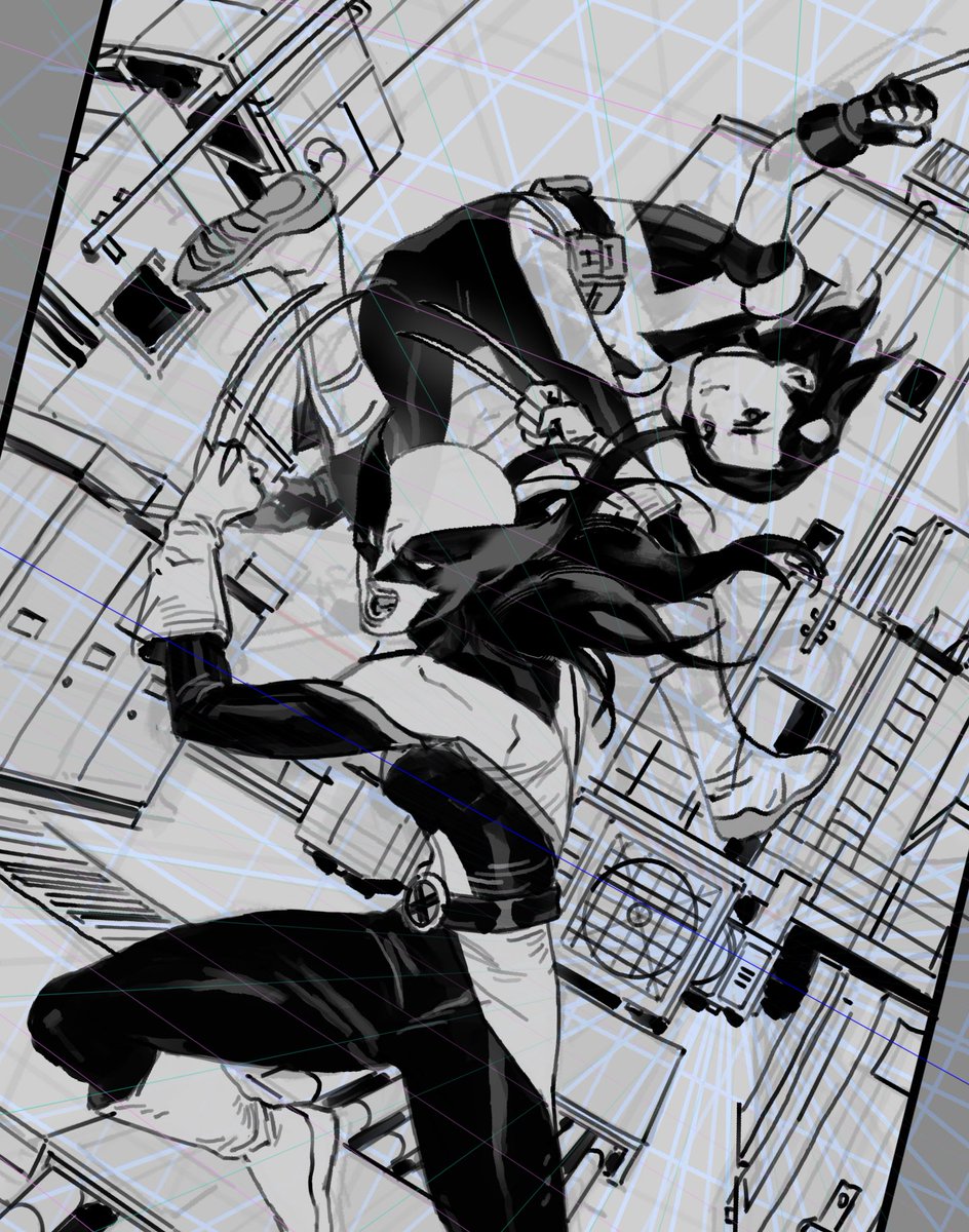 WIPs and roughs cover dump.