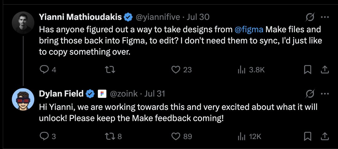 Kamil Ruczynski (@unable0_) on Twitter photo real founder mode: your company just IPOed, everyone’s celebrating, and you’re out here responding to product feedback on twitter.
<a href="/zoink/">Dylan Field</a> 👏🏻👏🏻👏🏻 real founder mode: your company just IPOed, everyone’s celebrating, and you’re out here responding to product feedback on twitter.
<a href="/zoink/">Dylan Field</a> 👏🏻👏🏻👏🏻