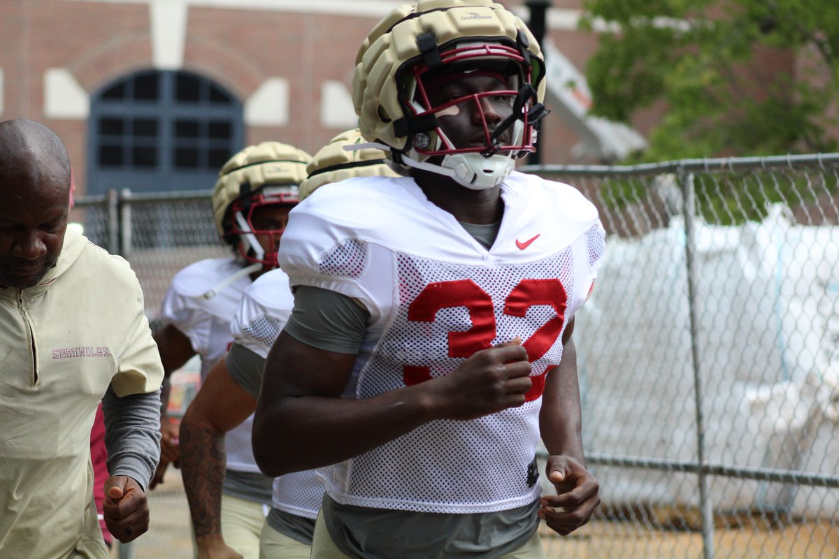 First look at Ousmane Kromah in pads 👀