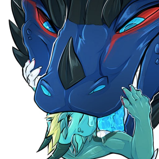 TheMikeFoxy's tweet photo. Some nomm derg stickers 💙

СW: #Vore https://t.co/FbUe6YhVXc