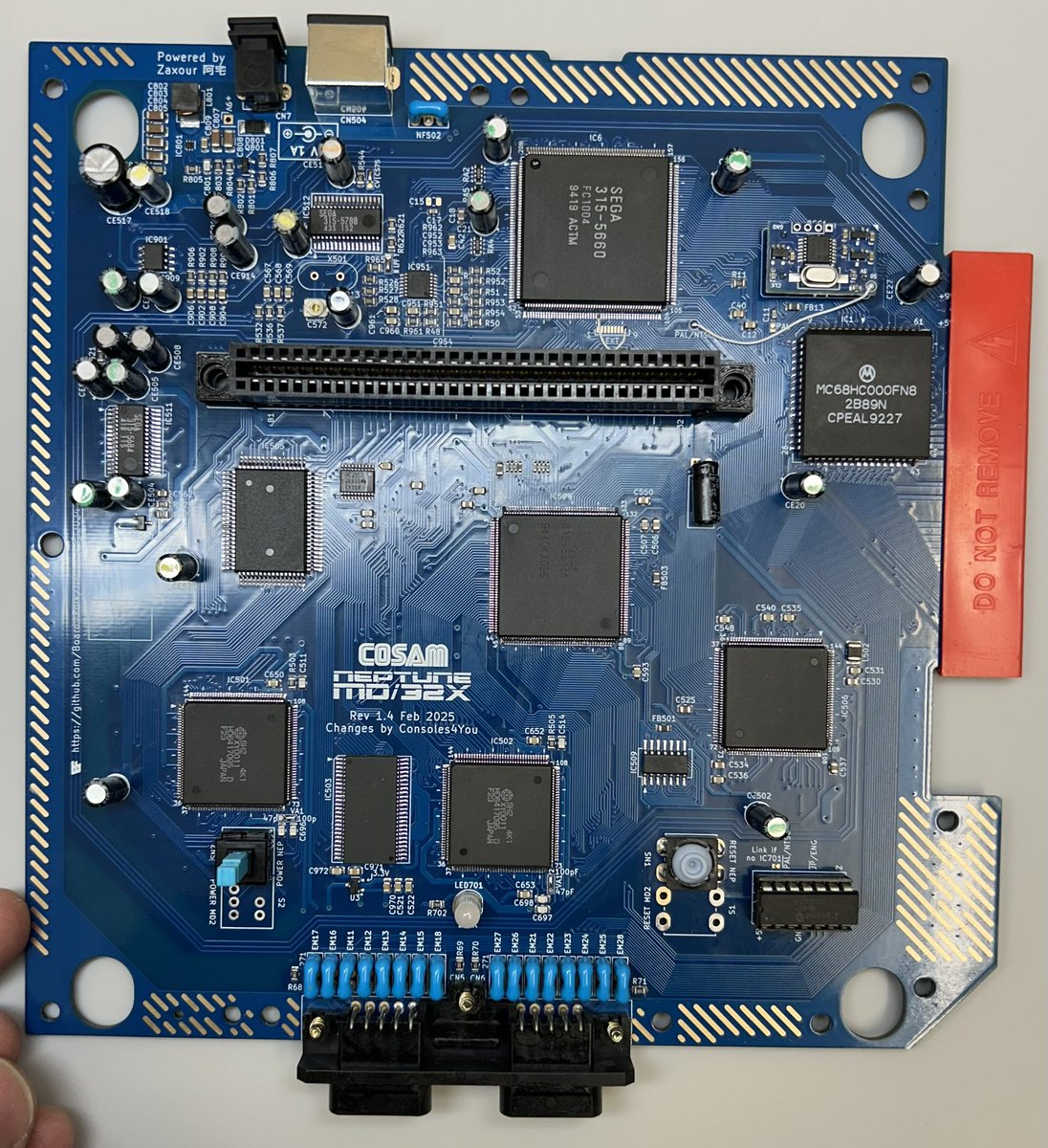 Just finished up a couple of <a href="/cosam_the_great/">cosam</a> sega Neptune builds ! Wanted shout out and thank <a href="/tallfatherC/">TallFather Custom Controllers</a> for the paint jobs. These will  for sale on my eBay / shoot me a DM for details !