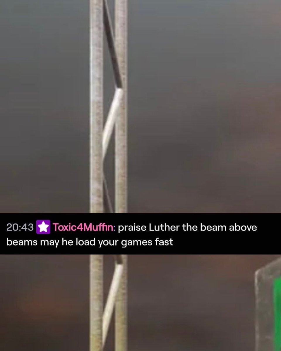 The Beam is now called Luther and is being praised….. I don’t think you can take it away from us now…

May the Beam provide 😊