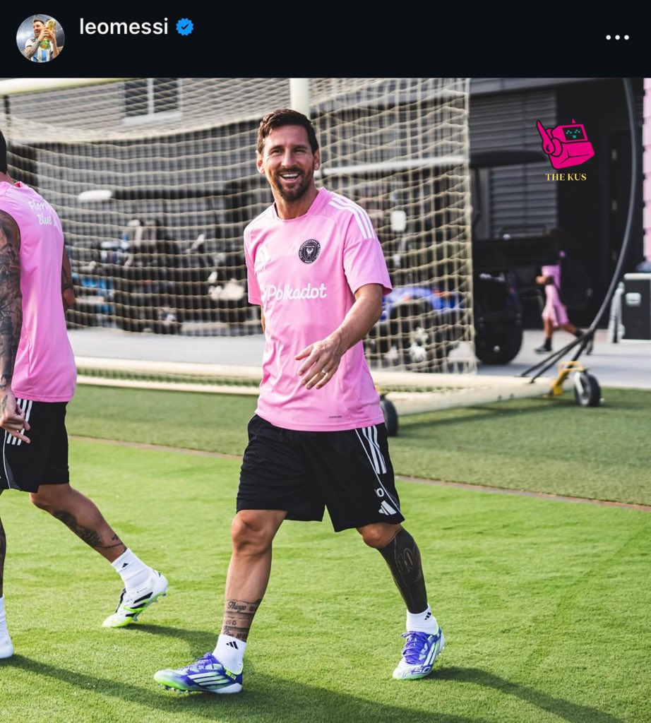 الأسطورة ميسي IG: