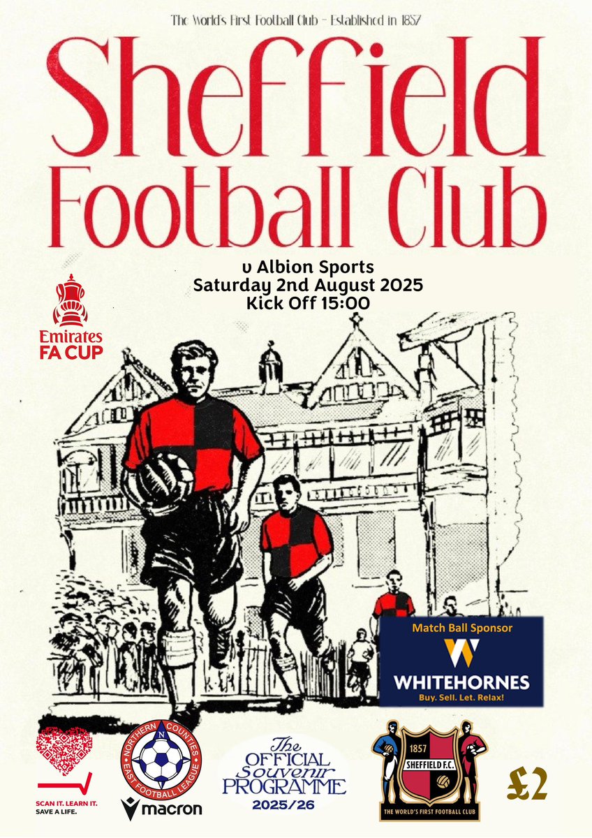 Roondog7's tweet image. Get your Saturday afternoon football fix at The Home of Football and support the @sheffieldfc lads 🔴⚫️ 
@AlanBiggs1 @robstaton @JamesShield1 @YesWeCrann @AlexMiller91 @dannyhall04 @jamesgregg7 #twitterblades #sufc #swfc #FACup #nonleaguefootball