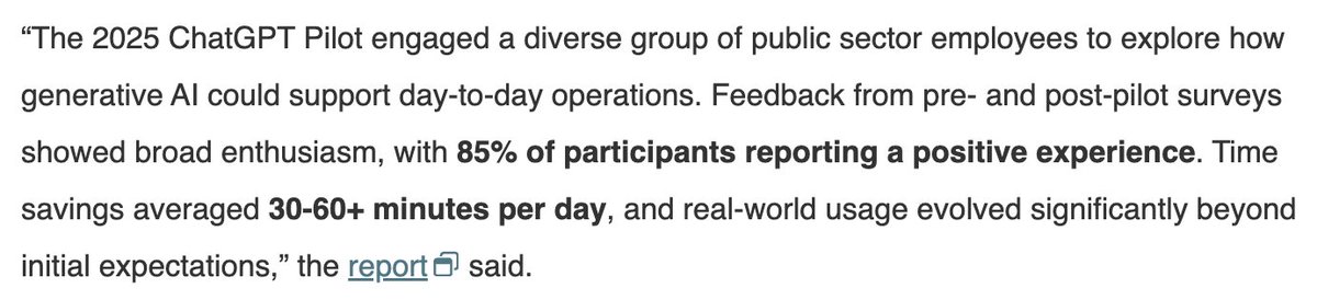 AI Significantly Improves Efficiency in Public Services