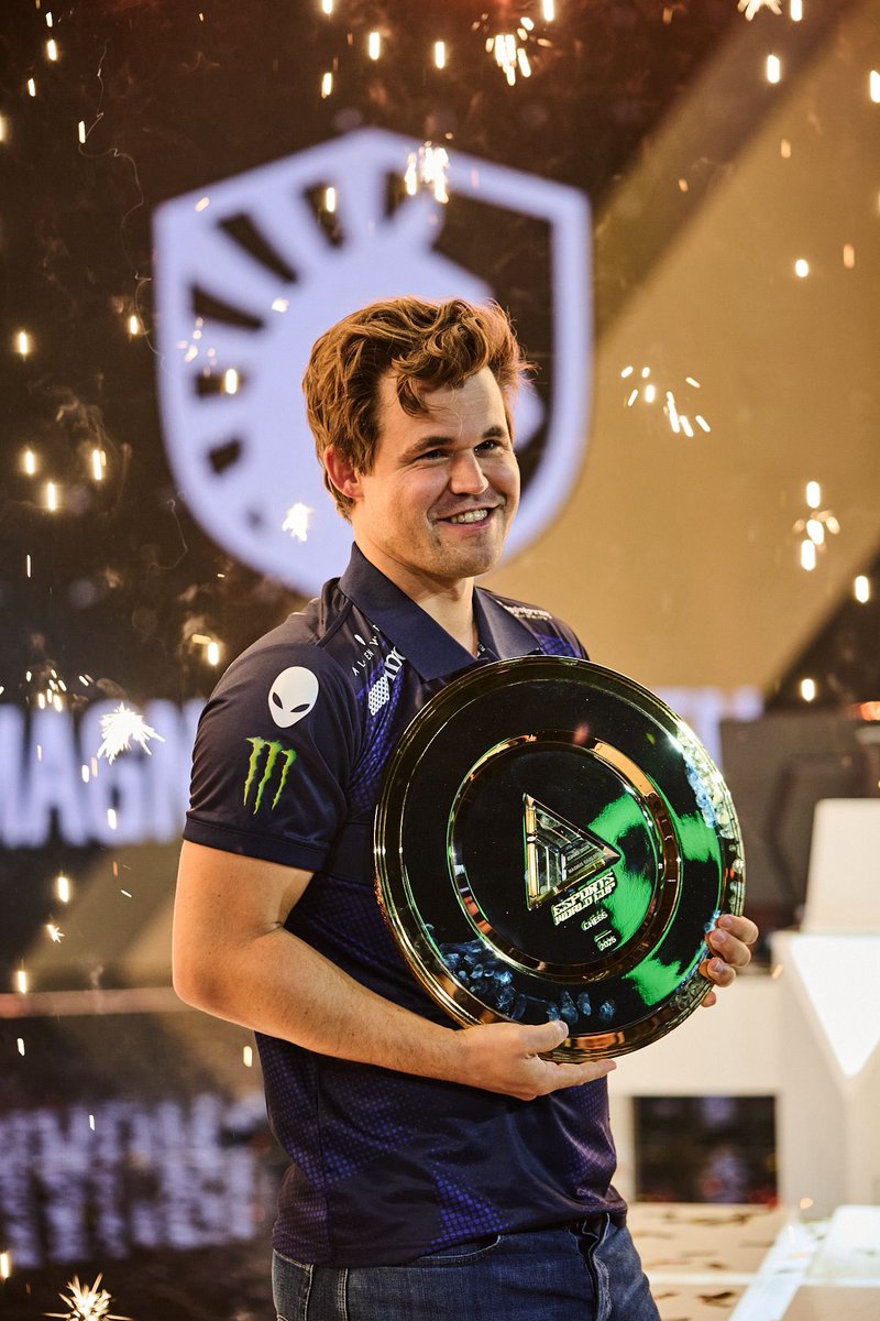 Magnus Carlsen (@magnuscarlsen) on Twitter photo New ground conquered, it’s been an absolute thrill and joy from start to finish <a href="/EWC_EN/">Esports World Cup</a> <a href="/TeamLiquid/">Team Liquid</a> New ground conquered, it’s been an absolute thrill and joy from start to finish <a href="/EWC_EN/">Esports World Cup</a> <a href="/TeamLiquid/">Team Liquid</a>