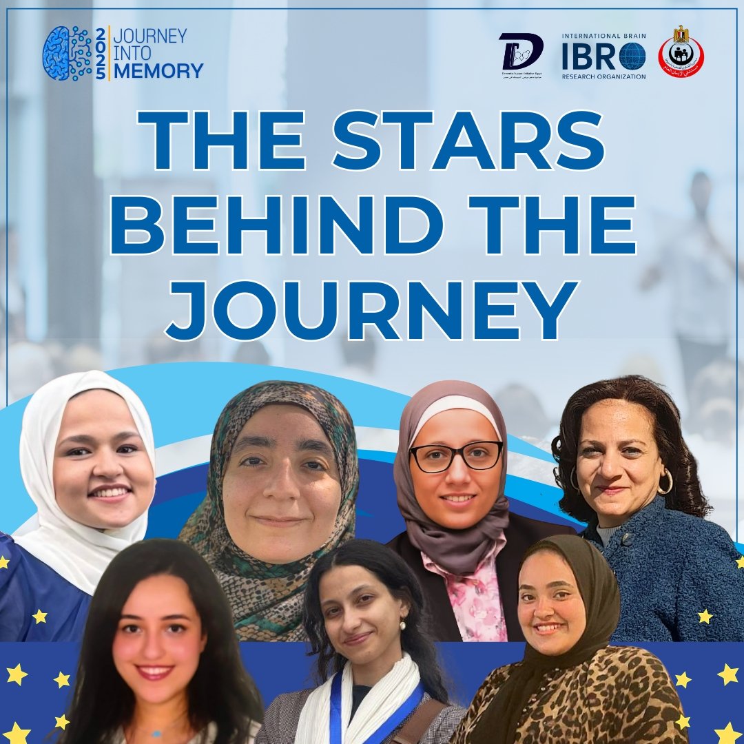 DementiaEgypt's tweet photo. Behind every moment in "Journey into Memory 2025" were hearts that gave and minds that built.
Thank you to the stars behind the scenes — you made it shine 🌟💙
#JourneyIntoMemory #DementiaAwareness #DSIE #IBRO https://t.co/TmuhJOWPpJ