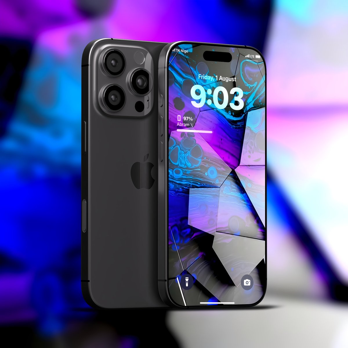 abram_ars's tweet image. New abstract lockscreen wallpaper 4k 🔥💫