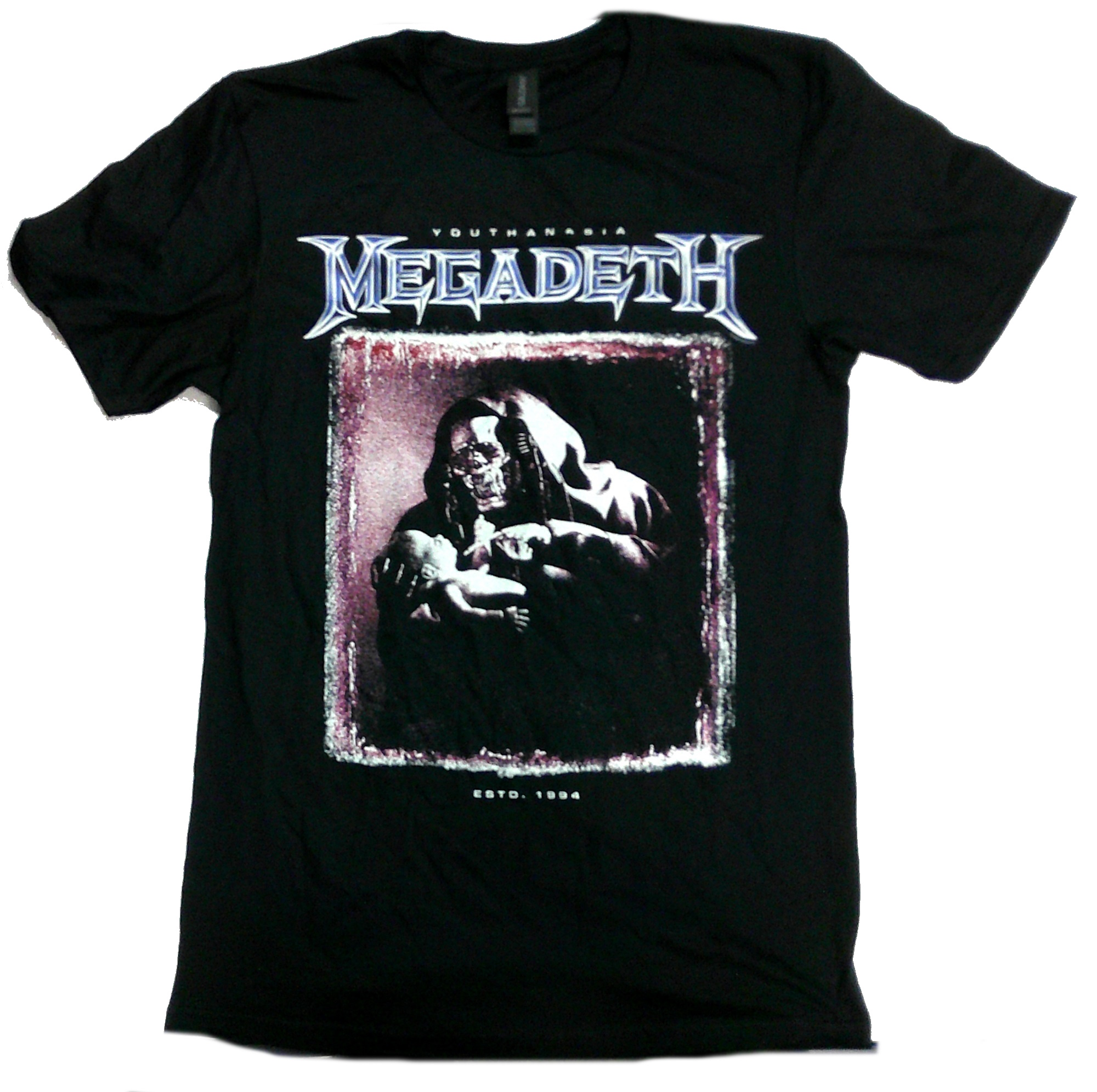 Tシャツ・カットソー NEW ERA X MEGADETH HS5D0065 dragtrain_megadeth-newworldorder