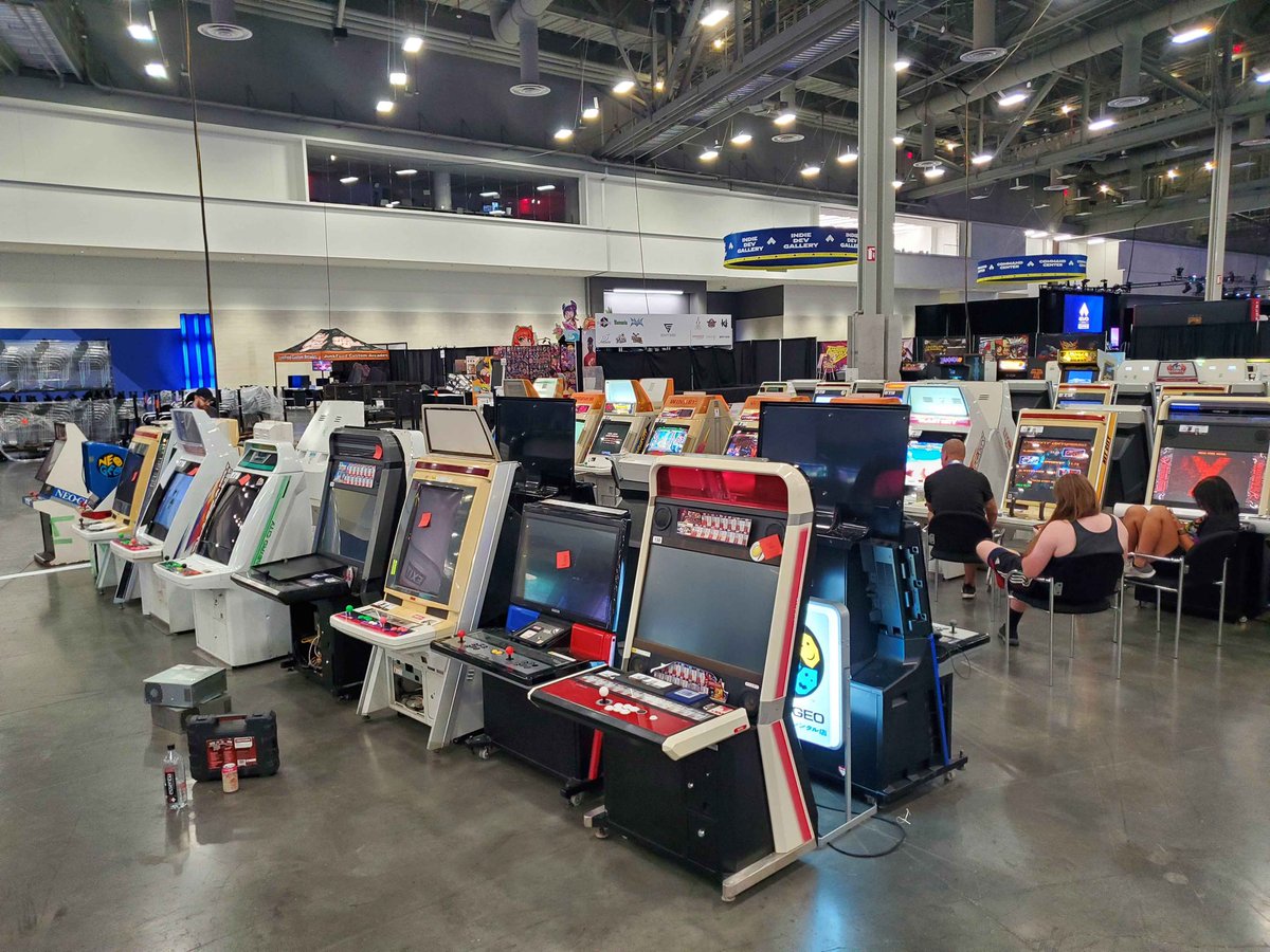 Just about everything up and running at <a href="/Evo/">Evo</a>! 138 candies on the floor, and a wide assortment of other games!

As usual, larger photo dump over on Facebook!