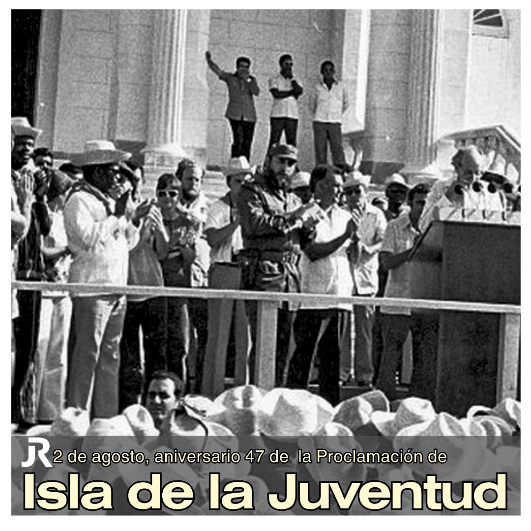 JuventudRebelde (@juventudrebelde) on Twitter photo #Cuba🇨🇺 Hoy se celebra los 47 años de la Proclamación de Isla de Pinos por #IsladelaJuventud, por decisión de la <a href="/AsambleaCuba/">Asamblea Nacional Cuba</a> del #PoderPopular 🌍 Fue la primera reforma constitucional de 1978, en vísperas del XI Festival Mundial de la Juventud y los Estudiantes #Cuba🇨🇺 Hoy se celebra los 47 años de la Proclamación de Isla de Pinos por #IsladelaJuventud, por decisión de la <a href="/AsambleaCuba/">Asamblea Nacional Cuba</a> del #PoderPopular 🌍 Fue la primera reforma constitucional de 1978, en vísperas del XI Festival Mundial de la Juventud y los Estudiantes