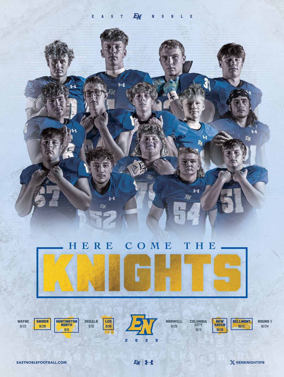 HERE COME THE KNIGHTS!