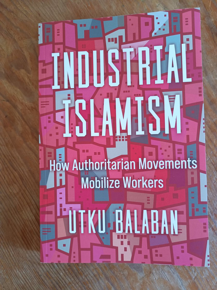 Cihan Tugal (@cihantugal) on Twitter photo The best book on Islamism in recent years.
<a href="/BalabanUtku/">Utku Balaban</a> worked as a manual laborer in Istanbul’s sweatshops for his research.
The main contribution of this neighborhood-level account of Islamism is its theorization of small industrialists. But the book also takes us to the The best book on Islamism in recent years.
<a href="/BalabanUtku/">Utku Balaban</a> worked as a manual laborer in Istanbul’s sweatshops for his research.
The main contribution of this neighborhood-level account of Islamism is its theorization of small industrialists. But the book also takes us to the