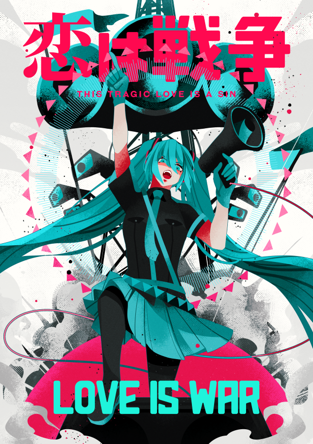 raeflexion's tweet photo. Love is War—
#VOCALOID #HatsuneMikuArt  #初音ミク https://t.co/VHvclGU7lp