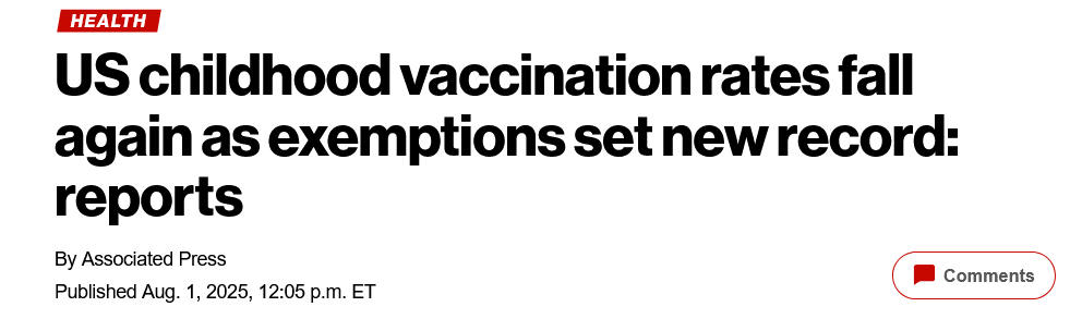 Liberty Counsel (@libertycounsel) on Twitter photo Childhood vaccination rates in the U.S. are falling as exemptions are at a record high. You have the right to refuse a vaccine, especially if it violates your beliefs.
Protect your health, family, and freedom while staying true to your faith. Visit lc.org/exempt. Childhood vaccination rates in the U.S. are falling as exemptions are at a record high. You have the right to refuse a vaccine, especially if it violates your beliefs.
Protect your health, family, and freedom while staying true to your faith. Visit lc.org/exempt.