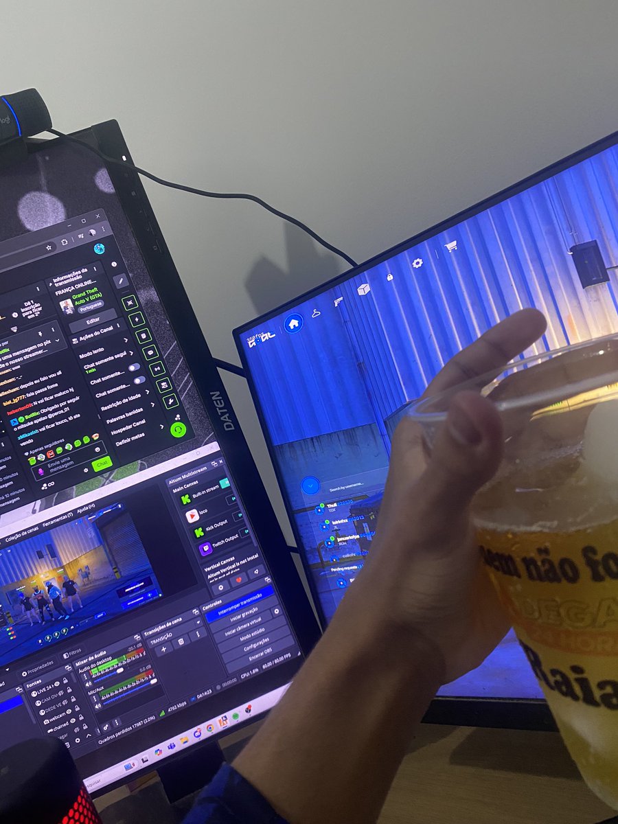 Hoje não vou ficar louco 
Live On kick.com/mitsuke