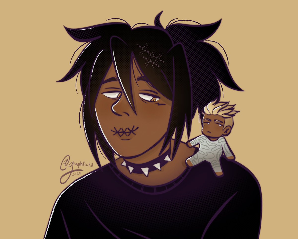 artfight revenge i did for <a href="/appleletters/">nico ໒꒱ ‧₊˚</a> ! 🕺