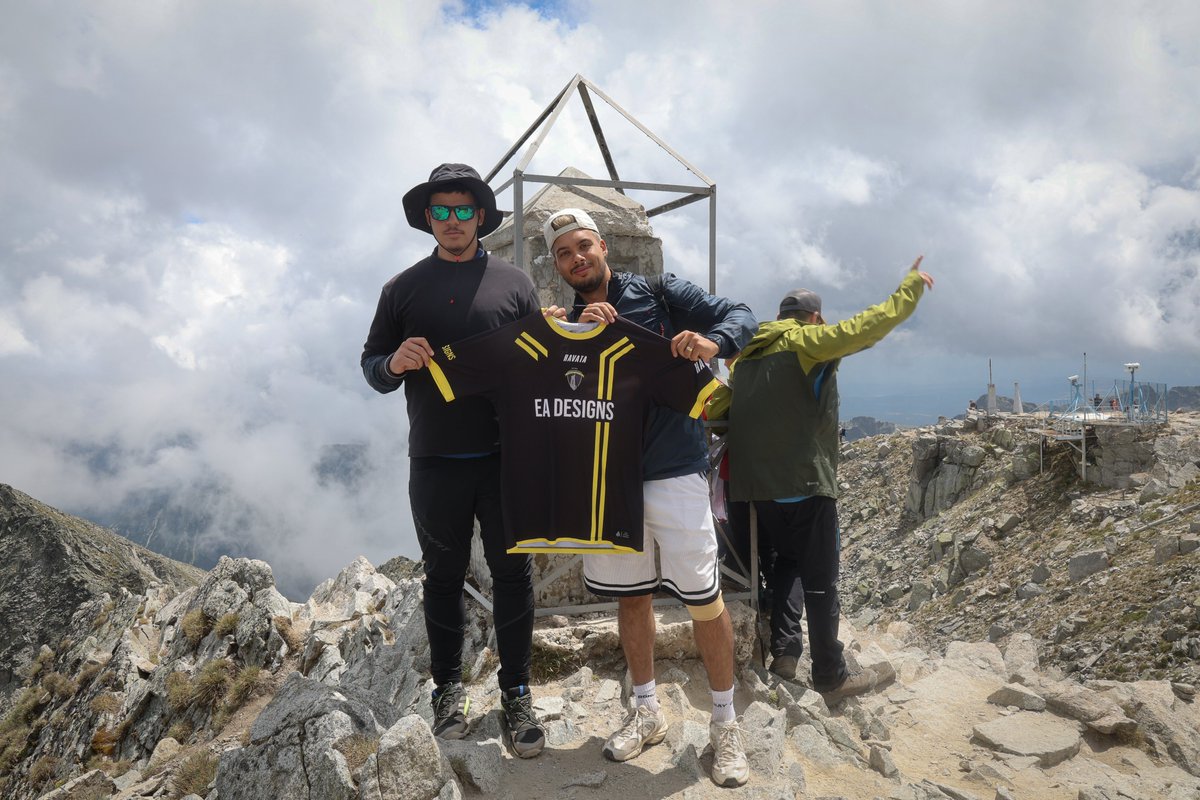 ⛰️Coach Mikes and some of the boys recently took a trip to Bulgaria during the off season to cool off and recharge the batteries for the upcoming season. Not only did they take Legacy international, they took Legacy to the TOP OF THE BALKANS. Mount Musala is the highest peak in