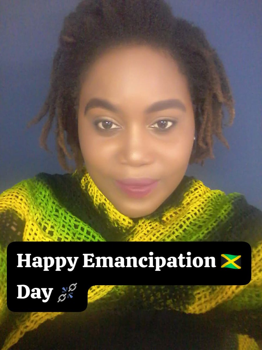 BeccaMun's tweet photo. #happyemancipationday #Jamaica #emancipationday2025 https://t.co/VJKCGnmvfq