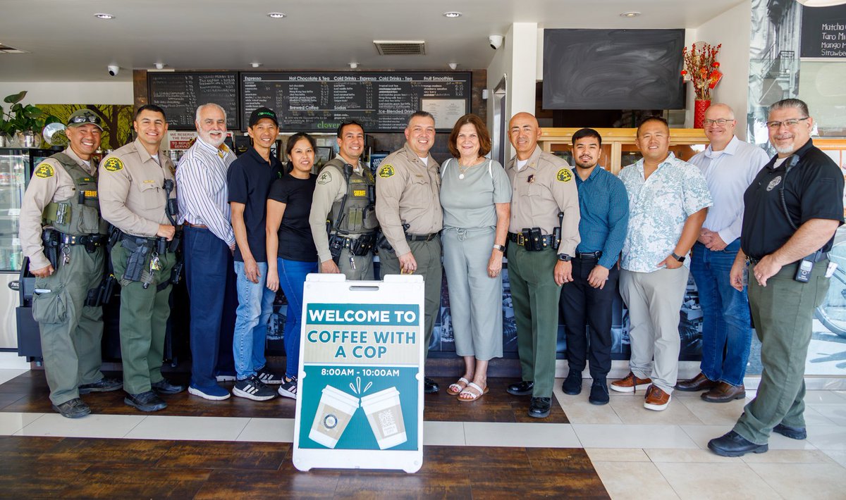 LASD Temple Station (@temlasd) on Twitter photo The “Coffee with a Cop” event in #TempleCity was a great success! Deputies from <a href="/TEMLASD/">LASD Temple Station</a> connected with community members over coffee & casual conversation. Residents shared concerns, asked questions, & got to know the deputies who serve their neighborhoods every day.
#coffee The “Coffee with a Cop” event in #TempleCity was a great success! Deputies from <a href="/TEMLASD/">LASD Temple Station</a> connected with community members over coffee & casual conversation. Residents shared concerns, asked questions, & got to know the deputies who serve their neighborhoods every day.
#coffee