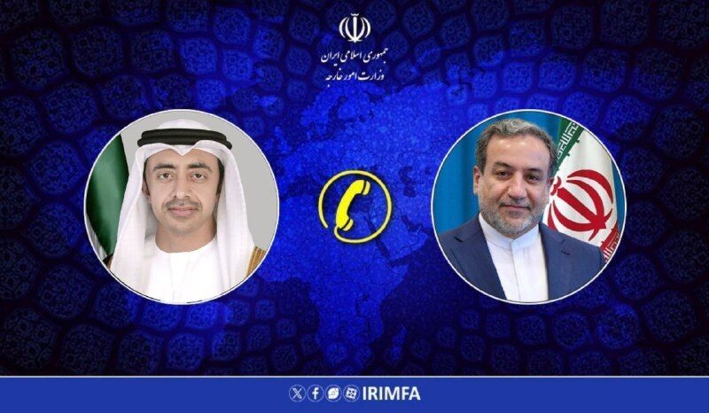#Irán 🇮🇷 y #EAU 🇦🇪 buscan fortalecer la cooperación bilateral y discutir la situación en Palestina en reciente llamada entre sus cancilleres.