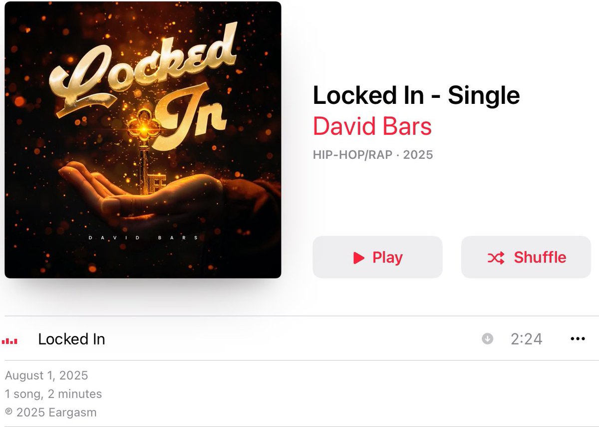 davidbarsx's tweet photo. “Locked In” 🔐🔐 OUT NOW 🔐🔐

https://t.co/5uFqC3IerG https://t.co/Y4rGQpHiNI