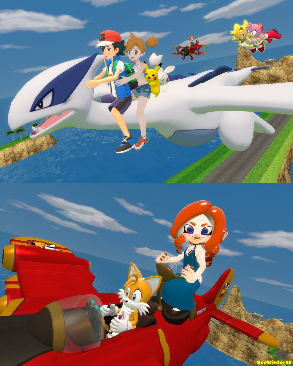 bwagner2013's tweet photo. It was great watching the #pokemon2000 movie again. The movie about love & friendship. The debut of Lugia and the Legendary Pokemon Birds. And one of my favorite #pokeshipping moments in it.
I added Sonic characters in it because why not.
#pokemon #anipoke #crossover https://t.co/GIB3FlyMBH
