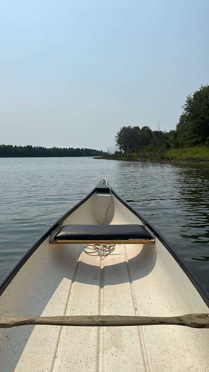 sprice's tweet photo. Vibe-coding some Terraform config to get @claude_code, @VibeTunnel, and @Tailscale running on a hetzner VPS.

This time tomorrow I’ll be coding here (with the canoe facing the right way 😹) https://t.co/xGh2bivIMC