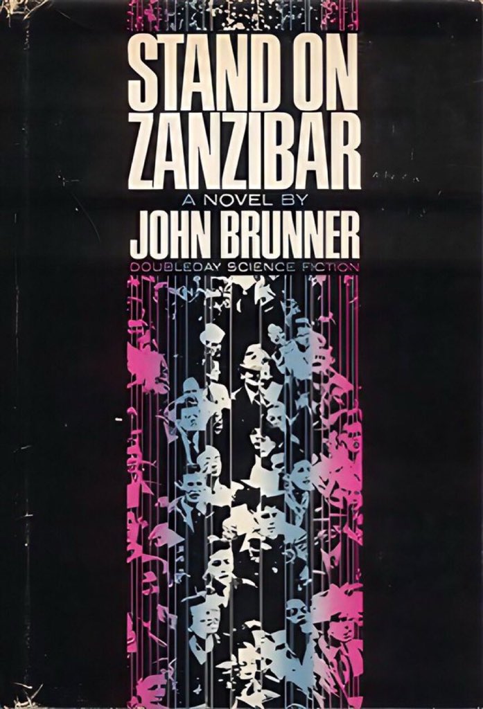 The late John Brunner was a brilliant science fiction writer who needs a new generation of readers.  His greatest novel is Stand on Zanzibar, the title a reference to how big an island would be required for the human race to stand on shoulder to shoulder.