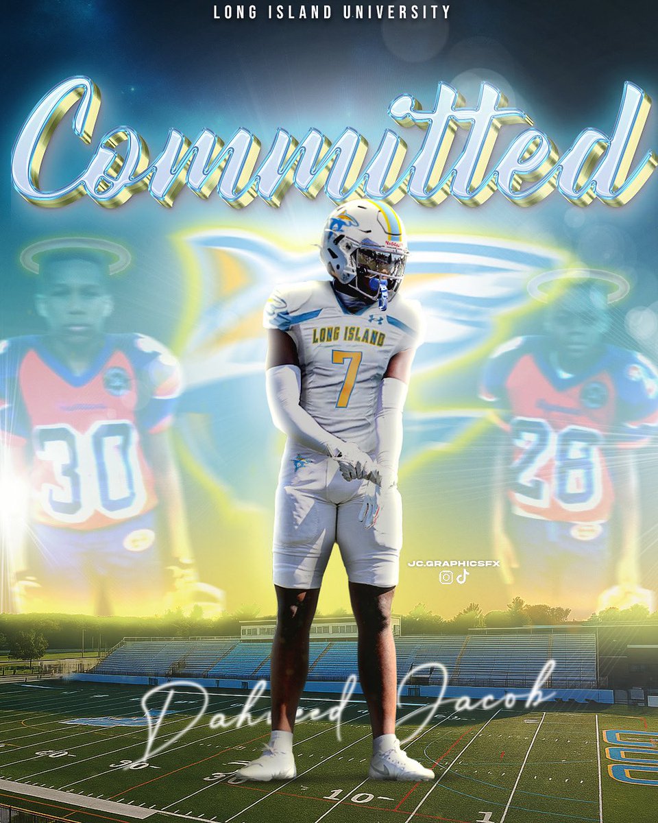 Dahveed Jacob (@d4hv_) on Twitter photo COMMITTED 🦈! #AGTG
<a href="/Dannylandberg/">Danny landberg</a> <a href="/EhallFB/">Erasmus Hall Football</a> <a href="/LIUSharksFB/">LIU Football</a> <a href="/Coach_Hammock/">TyQuan Hammock</a> <a href="/cnarttey/">Caleb Nartey</a> <a href="/Coach_IPace/">Ian Pace</a> @CoachRoy
<a href="/CoachRCooper/">Ron Cooper</a> COMMITTED 🦈! #AGTG
<a href="/Dannylandberg/">Danny landberg</a> <a href="/EhallFB/">Erasmus Hall Football</a> <a href="/LIUSharksFB/">LIU Football</a> <a href="/Coach_Hammock/">TyQuan Hammock</a> <a href="/cnarttey/">Caleb Nartey</a> <a href="/Coach_IPace/">Ian Pace</a> @CoachRoy
<a href="/CoachRCooper/">Ron Cooper</a>