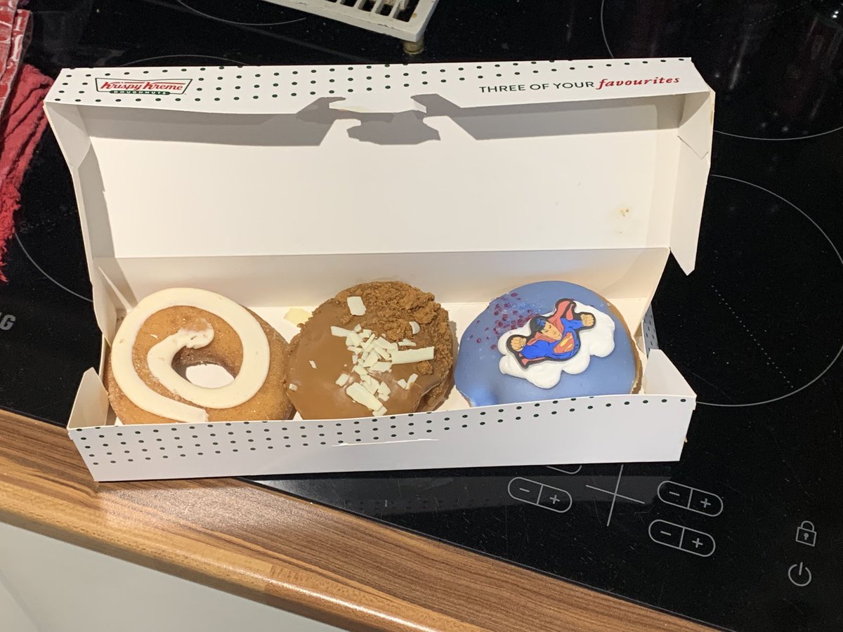Mark Young (@markyoung23) on Twitter photo The night after a stressful hospital day always contain <a href="/krispykremeUK/">Krispy Kreme UK</a>.
It’s now a tradition. The night after a stressful hospital day always contain <a href="/krispykremeUK/">Krispy Kreme UK</a>.
It’s now a tradition.