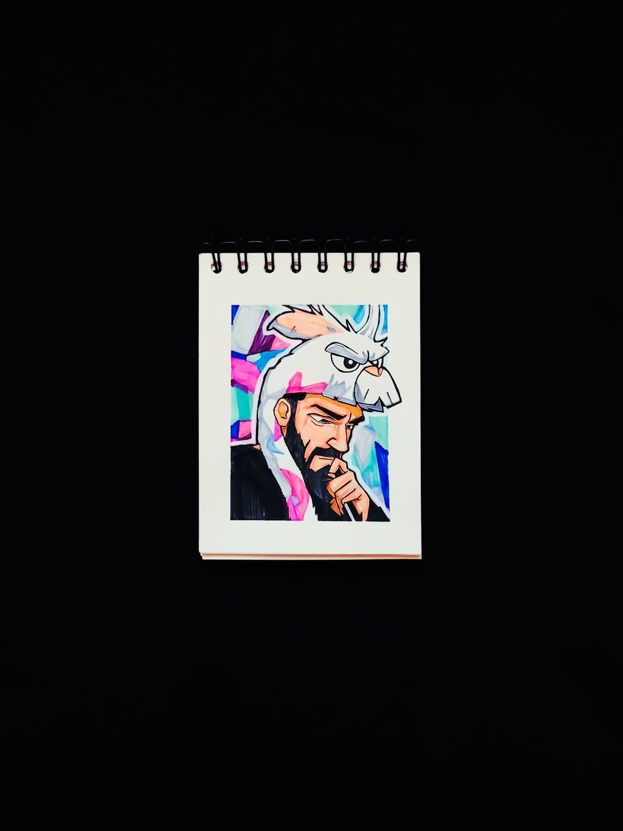sorry_for_now's tweet photo. Day 1 of posting #LinkinPark fanart. @mikeshinoda first. 
#fanart ig: inkira_98 https://t.co/1BS2W8pbNj