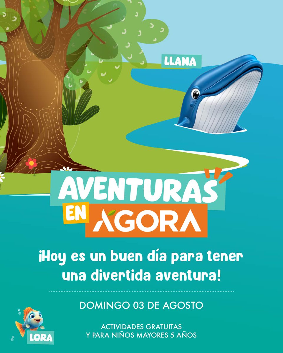 ¡Este domingo tienen una cita en Ágora! 👨‍👩‍👧‍👦

Trae a tus pequeños a disfrutar de una tarde llena de juegos. 

Conoce todas las actividades: instagram.com/p/DM0UA1EM0Bt/…