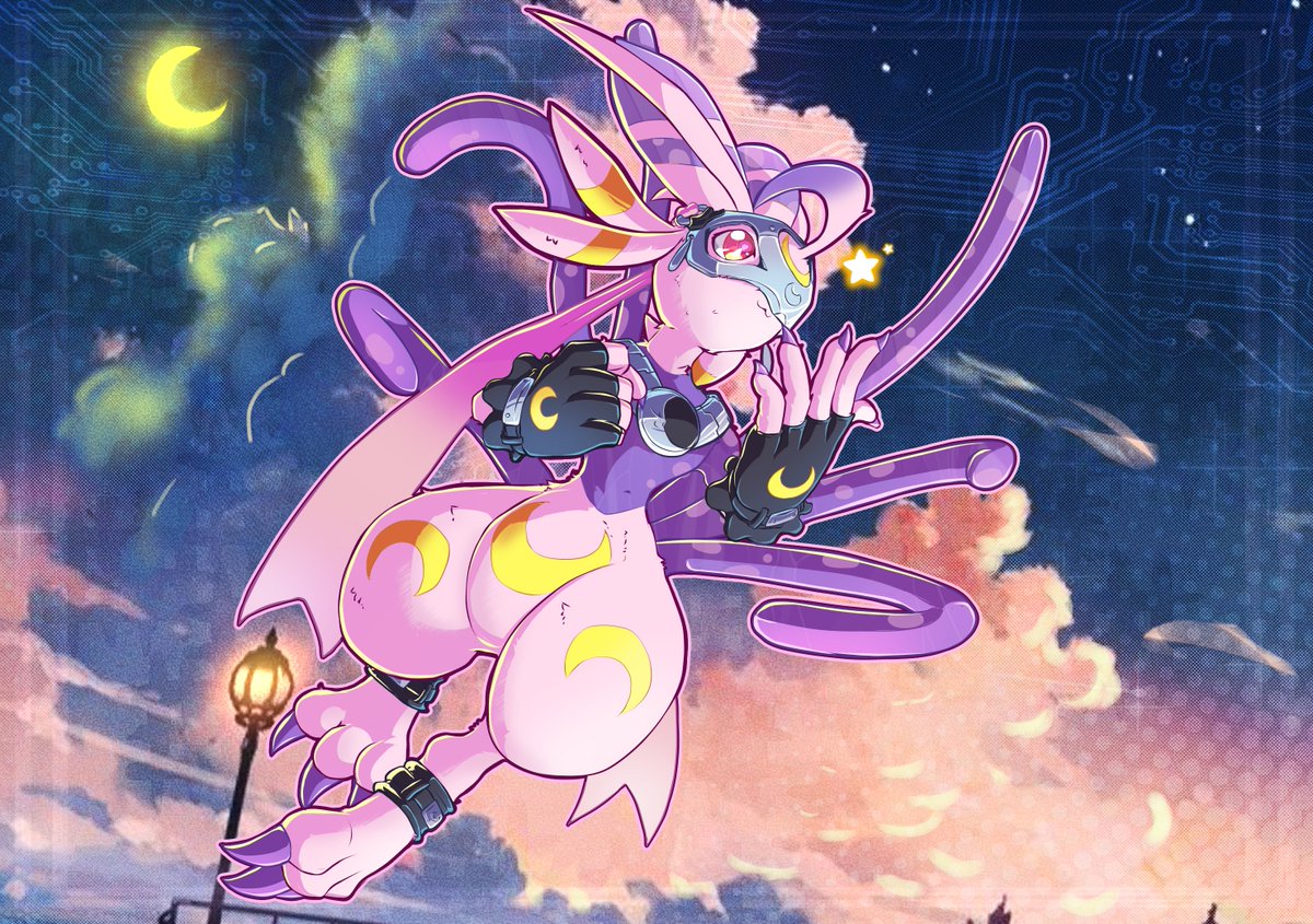 🩷🤍🌙✨
My part of the :<a href="/DigigirlZine/">DigiGirl Zine @ Vol.4 Applications Closed!</a> Vol3 its here  the moon^^
Thx u so much for letting me participate in and for the amazin art heard this is the most stacked Zine 👀✨!!.
Pls Check the original post to download the illustration book in full quality✨
#Digimon