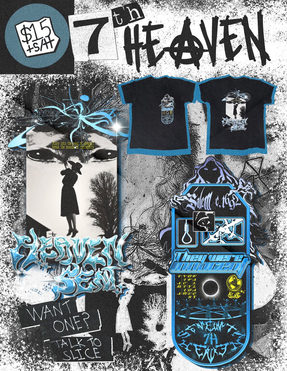 Team_7H's tweet image. The rumors were true, the first ever 7H merch is here.
Designed by @SLlCE 
Only a limited run