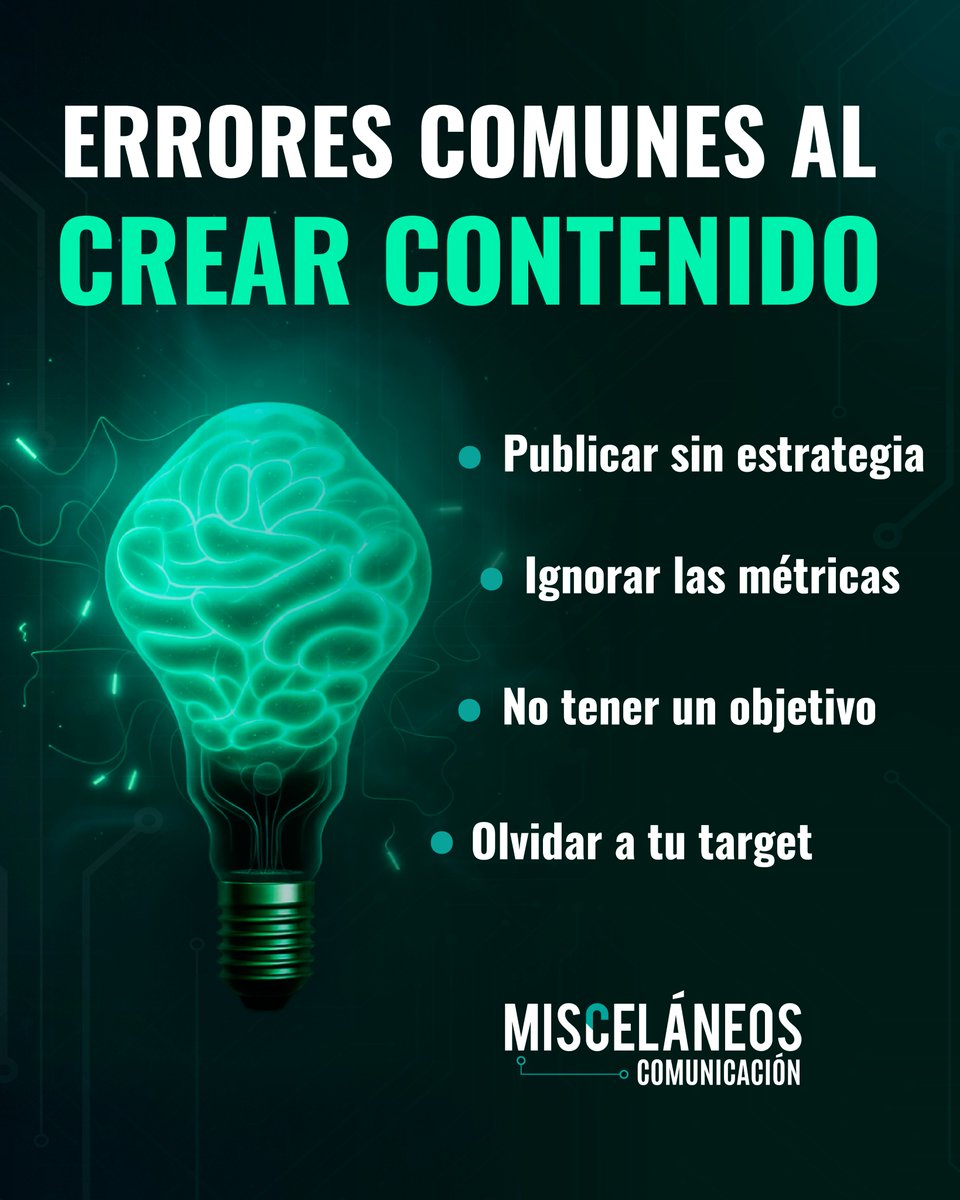 MiscelaneosCom's tweet photo. ¿Quieres publicar contenido que realmente funcione? 🧐 Te compartimos algunos errores ❌ que tal vez estás cometiendo en tus Redes Sociales. 👉 Si te sientes identificado con alguno, contáctanos 📱5613258711. https://t.co/ZEXtwhTJ4k