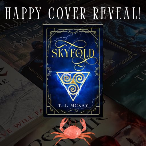 It’s been a DAY, and apologies this is so late, but on behalf of <a href="/sffinsiders/">SFF Insiders</a> (and personally as a friend) I wanted to wish <a href="/timmckay52/">Tim McKay</a> a Happy Cover Reveal! 

Skyfold will be coming very soon on August 15! 🙌🏼

Count me in because who can resist that beautiful blue cover. 💙
