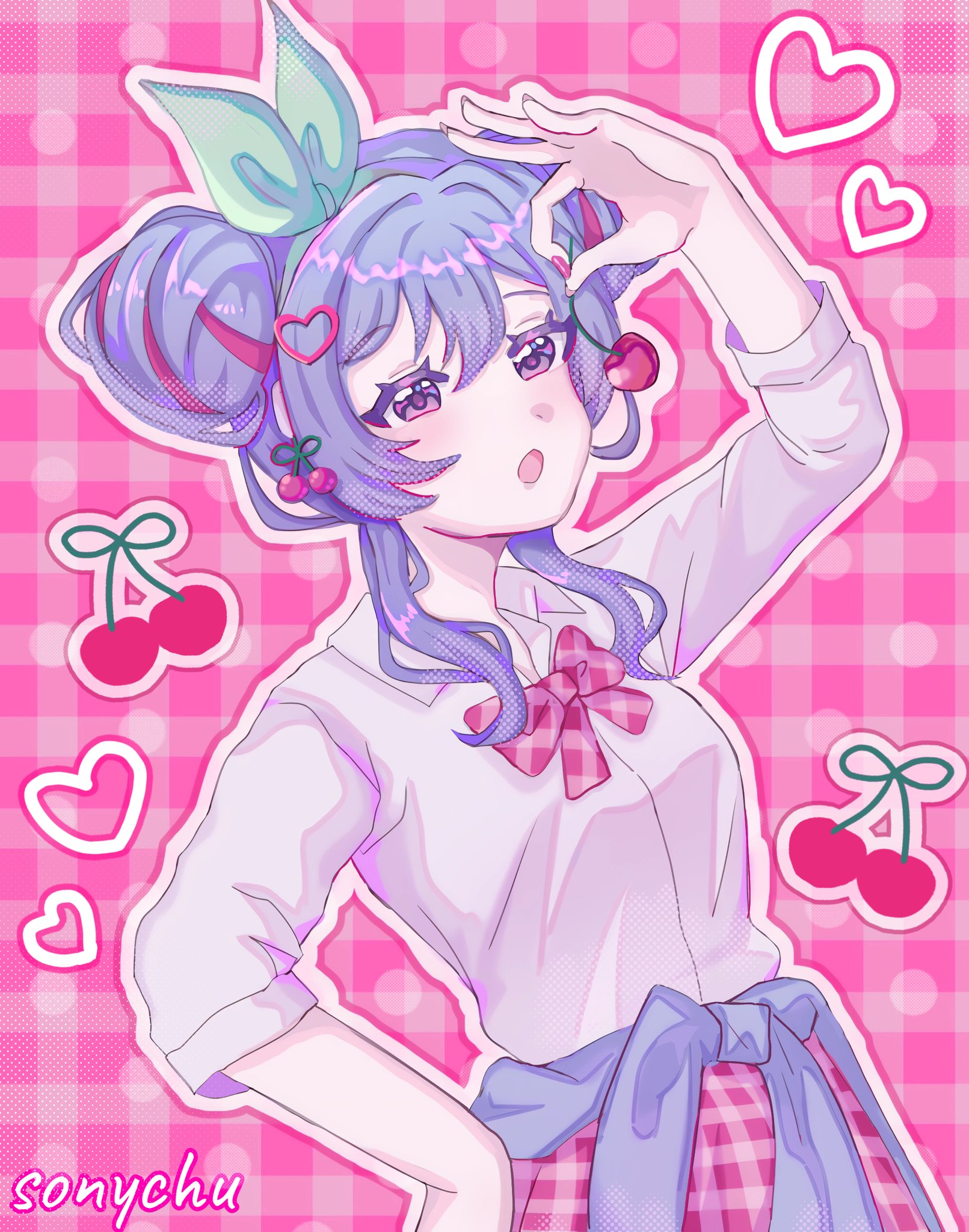 ◇チェリーブロッサム◇手描きイラスト ◇チェリーブロッサム◇手描きイラスト チェリーブロッサム」の