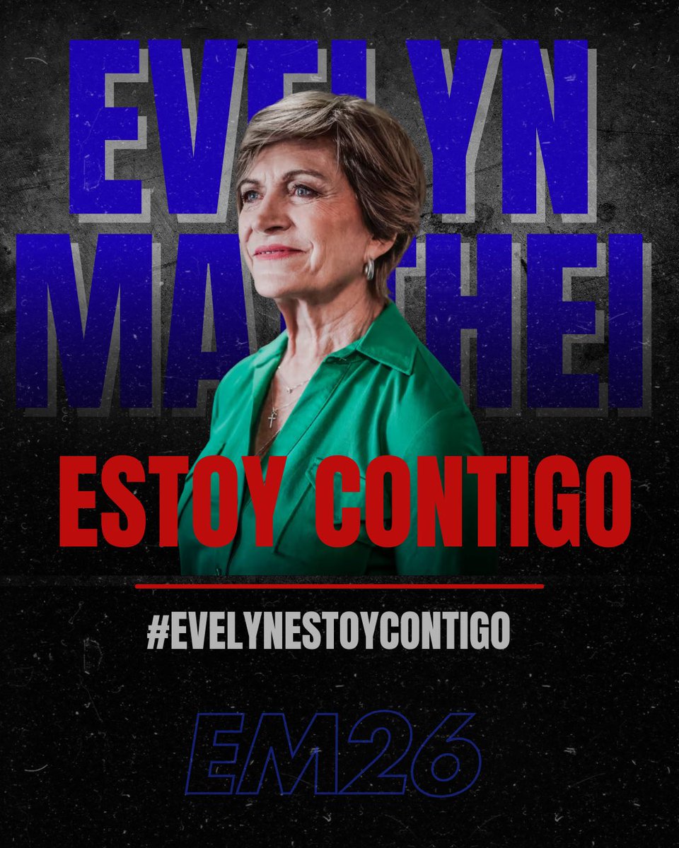 Abel00649496552's tweet photo. Evelyn, estoy contigo porque Chile necesita liderazgo con carácter, no gritos vacíos ni populismo.

#EvelynEstoyContigo #EvelynPresidenta 

Si tú también estás con ella te sigo!! https://t.co/oGW4sles58