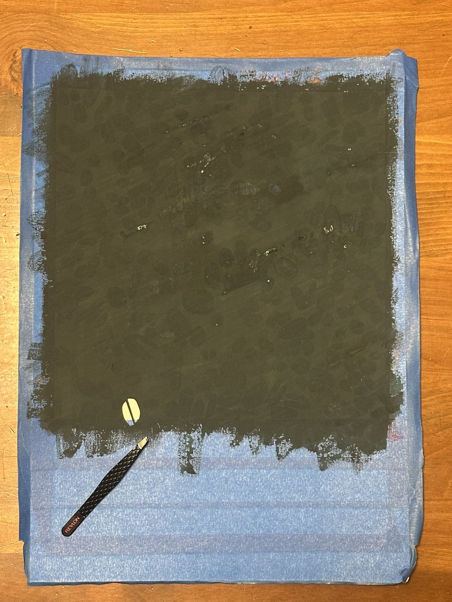 coghill_andrew's tweet photo. Finally starting the “unmasking” tape reveal. #Watercolor #Terrazzo
@HeyWhatDay, Just in time for American Artist Appreciation Month #AAAM https://t.co/uezhJMf1tE